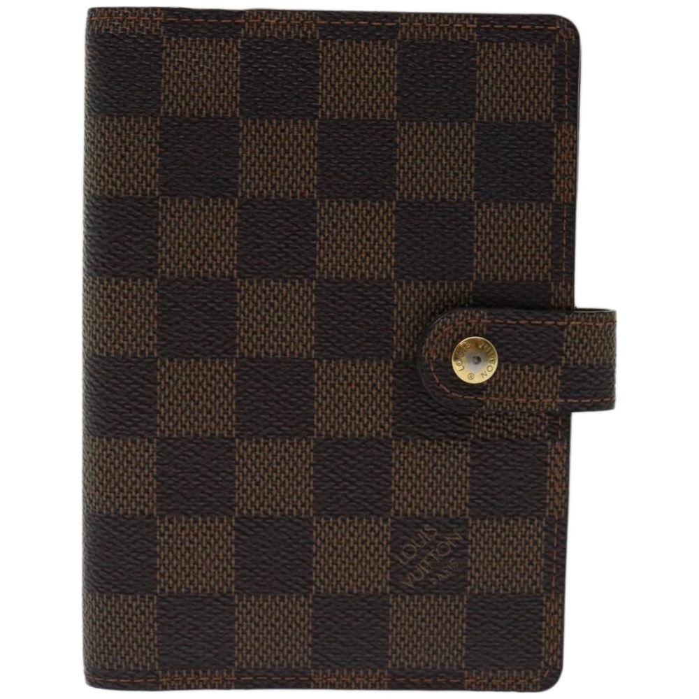 LOUIS VUITTON Damier Ebene Agenda PM Day Planner Cover R20700 LV Auth am5828 - Picture 13 of 16